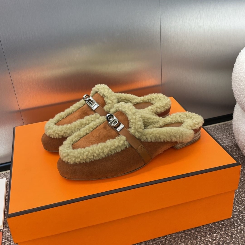 Hermes Slippers